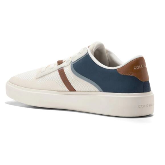 Cole Haan Men\'s Ivory Navy Grand Crosscourt Winner Sneakers Size 10.5M main image 11